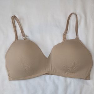 Aerie Real Happy Wireless Bra Nude